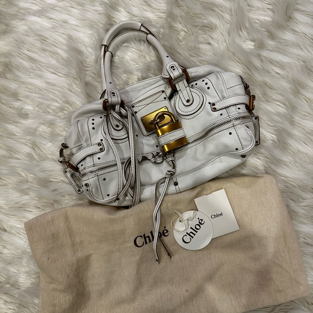 Authentic CHLOE Handbag with duster and tags